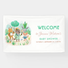 Lona Little Explorer Forest Detective Boy Baby Shower