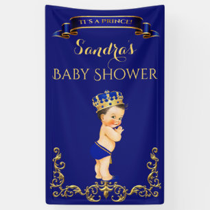 Lona Little Prince Royal Blue Gold Crown