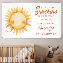 Lona Little Ray Of Sunshine Boho Welcome Baby Shower
