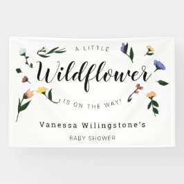 Lona Little Wildflower on the Way Floral Baby Shower