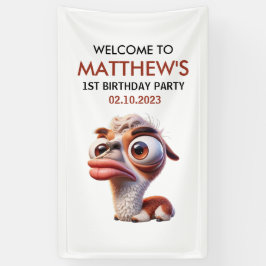 Lona llama divertida Caricaturas mexicanas primer cumpl