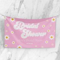 Lluvia de Boda Floral de Flor de Margarita Retro R
