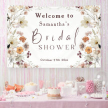 Lluvia de boda moderna boho de flores silvestres p