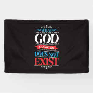 Lona Lo que Dios no puede hacer no existe
