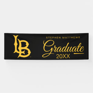 Lona Logo de graduación de Long Beach State