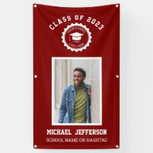 Logo de la escuela o graduación de la foto maroon 