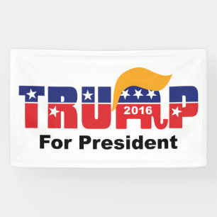 Lona Logo del presidente Donald Trump 2016