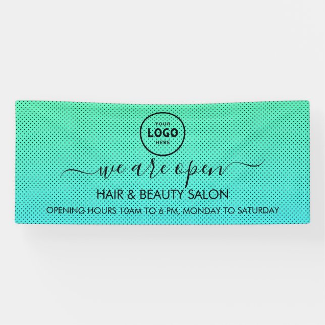 Lona Logo Empresarial Moderno Profesional Banner de 6' (Horizontal)