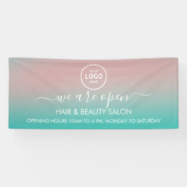 Lona Logo Empresarial Moderno Profesional Banner de 6'