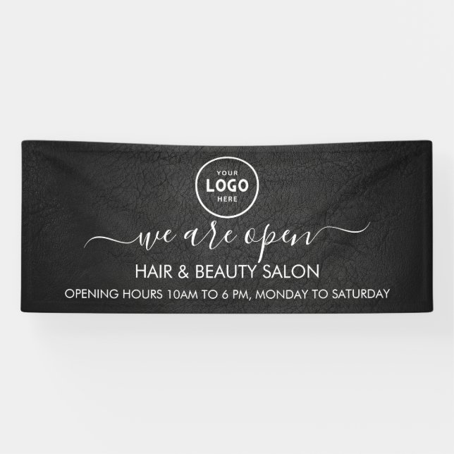 Lona Logo Empresarial Moderno Profesional Banner de 6' (Horizontal)