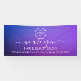 Lona Logo Empresarial Moderno Profesional Banner de 6'