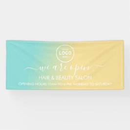 Lona Logo Empresarial Moderno Profesional Banner de 6'