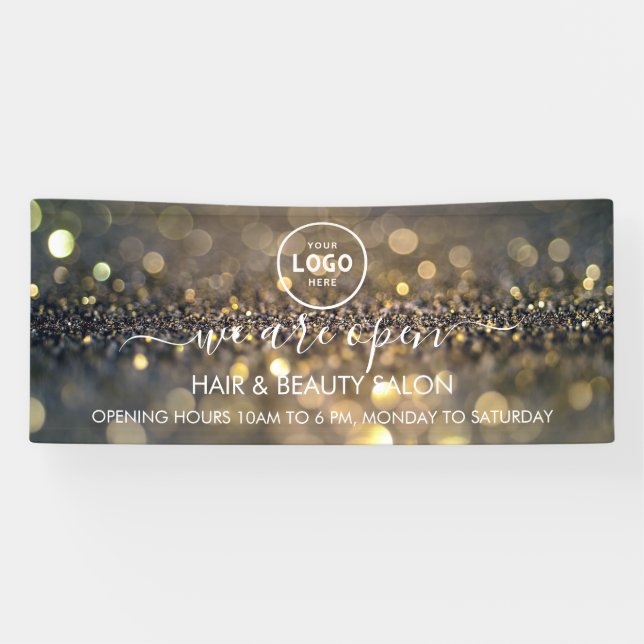 Lona Logo Empresarial Moderno Profesional Estandarte de (Horizontal)