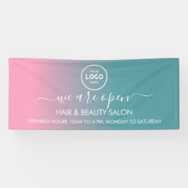 Lona Logo Empresarial Moderno Profesional Estandarte de