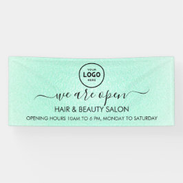 Lona Logo Empresarial Moderno Profesional Estandarte de