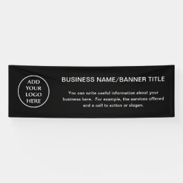 Lona Logotipo aquí Empresa Profesional