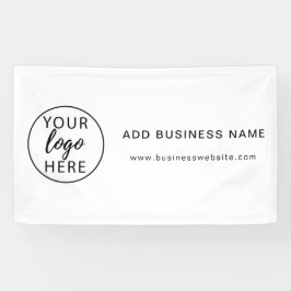 Lona Logotipo comercial de personalizado