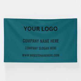 Lona Logotipo comercial de personalizado | Nombre comer