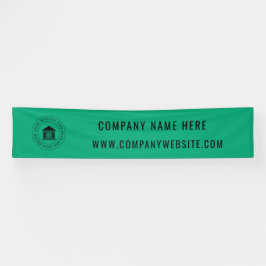 Lona Logotipo comercial de personalizado | Nombre comer