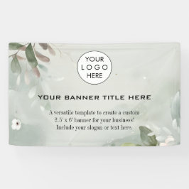 Lona Logotipo comercial Minimalista Armada profesional 