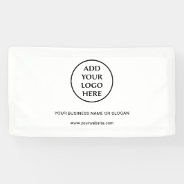 Lona Logotipo de la placa profesional corporativa de la