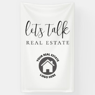 Lona Logotipo de Realty Profesional Hablemos de Bienes 