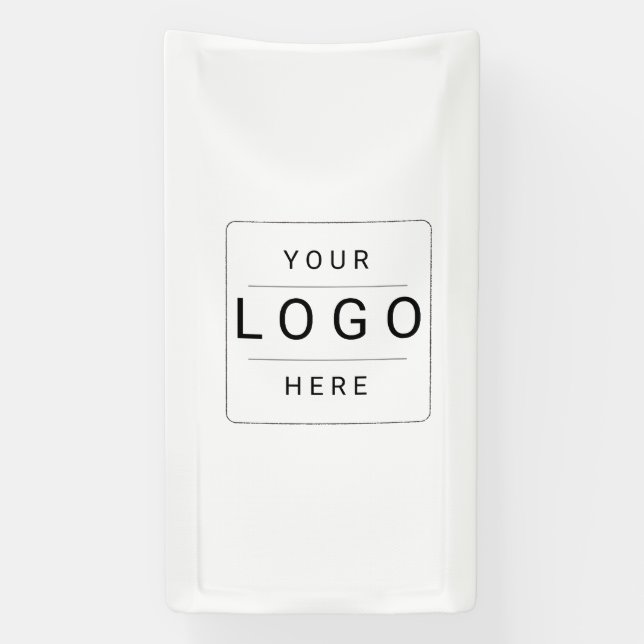 Lona Logotipo personalizado (Vertical)