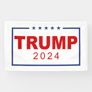 Lona Logotipo Rectangle clásico de Trump 2020