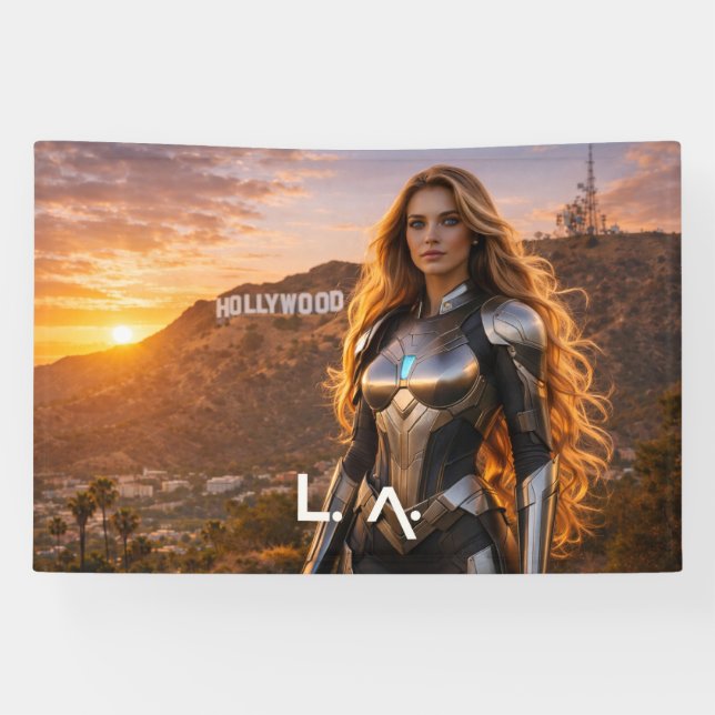 LONA LOS ANGELES - LA (Horizontal)