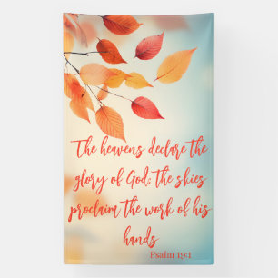 Lona Los cielos proclaman su gloria Salmo 19:1