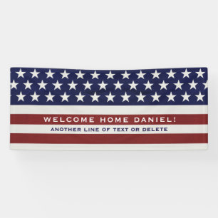 Lona Los E.E.U.U. bandera americana hogar patriótico d