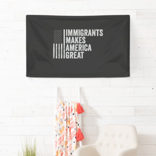 Lona Los inmigrantes hacen de Estados Unidos una gran b