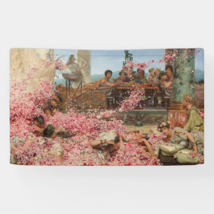 Lona Los Rosas de Heliogabalus (antiguo lujo romano)