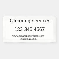 Los servicios de limpieza añaden número de direcci