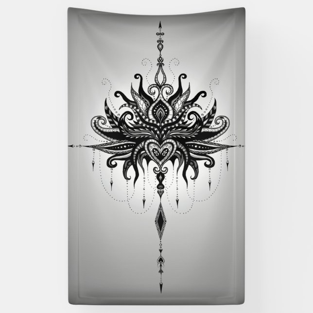 Lona Lotusmandala (Vertical)