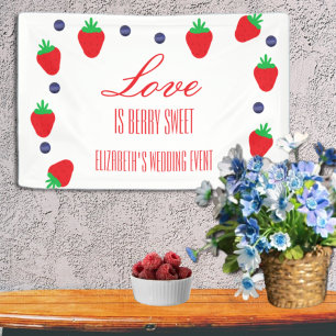 Lona Love Is Berry Sweet Fruit Despedida de Soltera