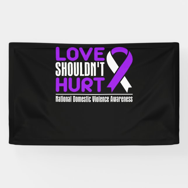 Lona Love Shouldn't Hurt National Domestic Violence (Horizontal)