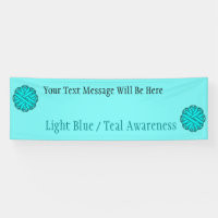 Lt Blue/Verde azulado Flower Ribbon por Kenneth Yo