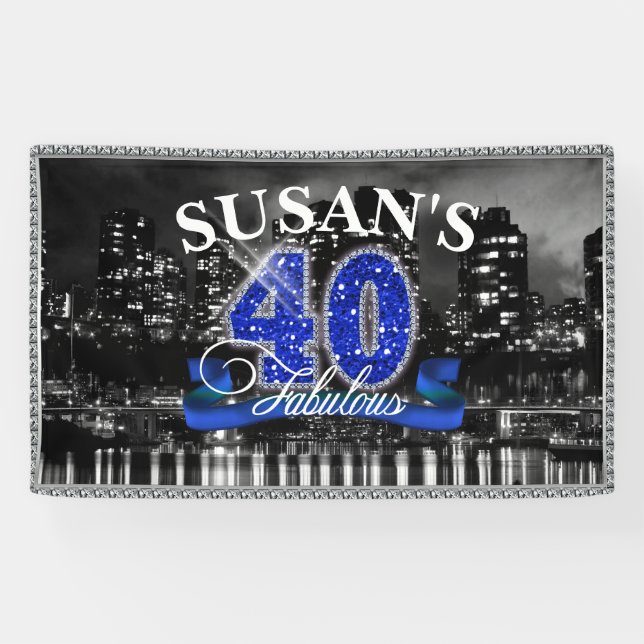 Lona Luces de la ciudad 40 ID191 (Horizontal)