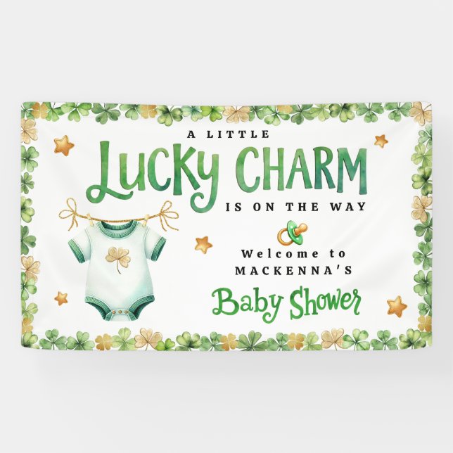 Lona Lucky Charm Baby Shower (Horizontal)
