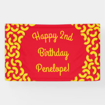 Mac y Cheese Kid Primer Fiesta de cumpleaños Macar