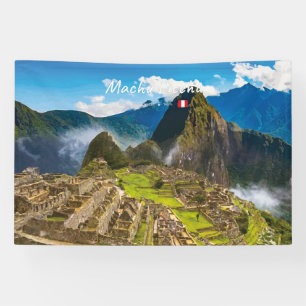Lona Machu Picchu, Perú - Ruinas de la Ciudadela Inca