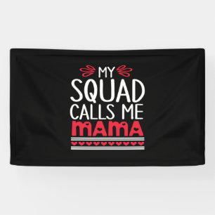 Lona Madre Regalo, mi escuadrón me llama mamá