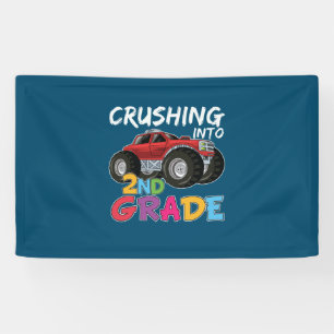 Lona Maestra de segundo grado aplastando en segundo gra