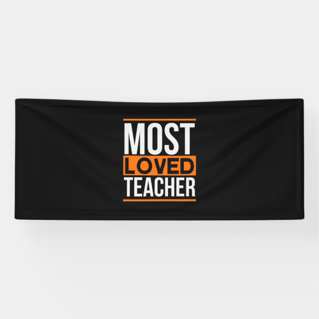 Lona Maestros y profesores más amados (Horizontal)