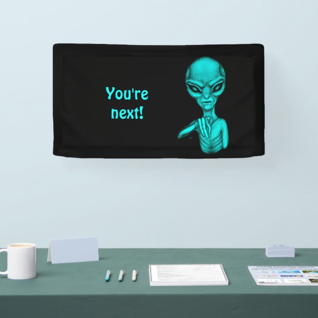 Lona ¡Mala Alien, eres la siguiente! (Feria)