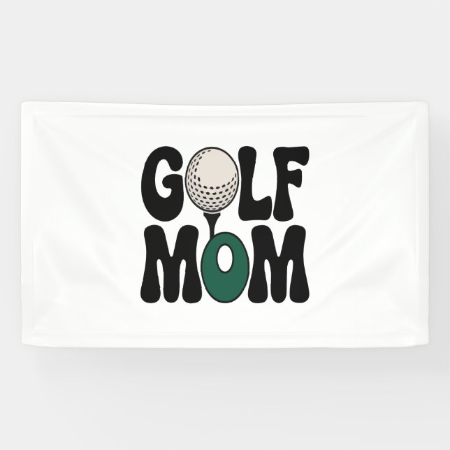 Lona Mamá del golf (Horizontal)