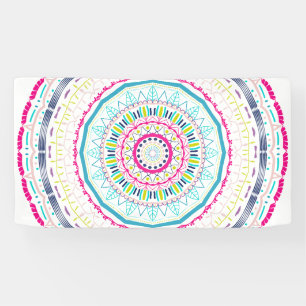 Lona mandala colorida