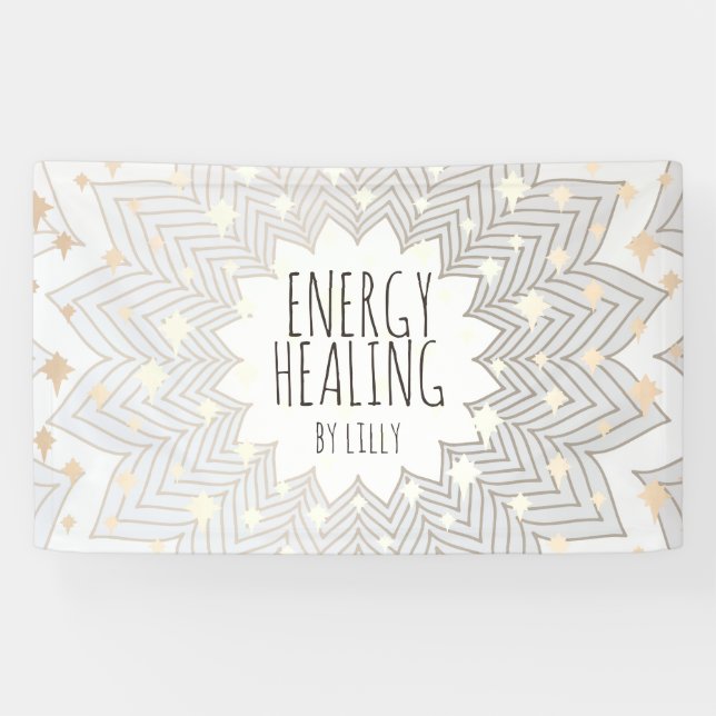 Lona Mandala holística de Lotus Flower Busi (Horizontal)