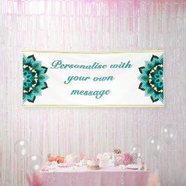 Lona Mandala in aqua